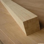 Solid bamboo timber